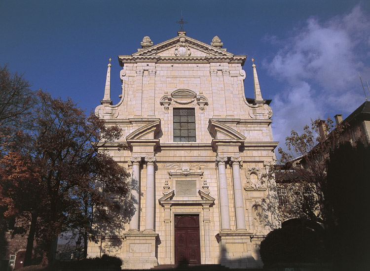 la Sainte-Chapelle nel castello di Chambéry, dove era conservata la Sindone prima del trasferimento a Torino (Scala)